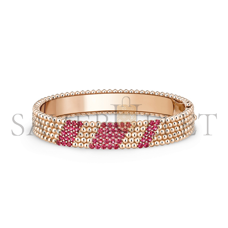 V*n Cl**f arpels perlÉe couleurs bracelet 5 rows large model vcarpkfl00
